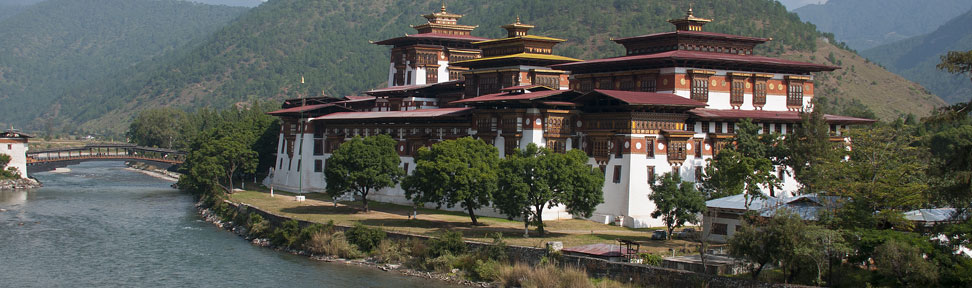 Punakha Dzong, river view